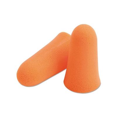 Moldex Mellows Foam Ear Plugs, Polyurethane, Bright Orange, Uncorded (507-6820)