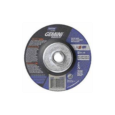 Norton Gemini Type 27/42 RightCut Cut-Off Wheel, 4-1/2 in dia, 0.045 in Thick, 5/8 in Arbor, 46 Grit, Aluminum Oxide (547-66252842025)