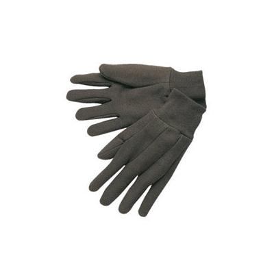 Memphis Glove Cotton Jersey Gloves, Large, Brown (127-7100)