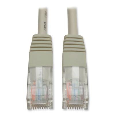 Tripp Lite Cat5e 350MHz Molded Patch Cable, RJ45 (M/M), 25 ft., Gray (TRPN002025GY)