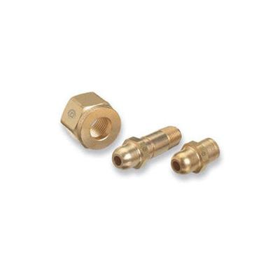 Western Enterprises Regulator Inlet Nipple, Oxygen, 1/4 in (NPT), 3 in, Brass, CGA-540 (312-69)