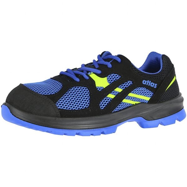 atlas S1 Sicherheitshalbschuh »S1 FLASH 4000« Größe 42 Weite 10 blau / schwarz blau