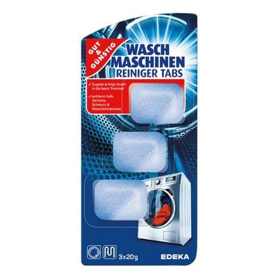 3er-Pack Tabs Waschmaschinenreiniger, Gut und Günstig