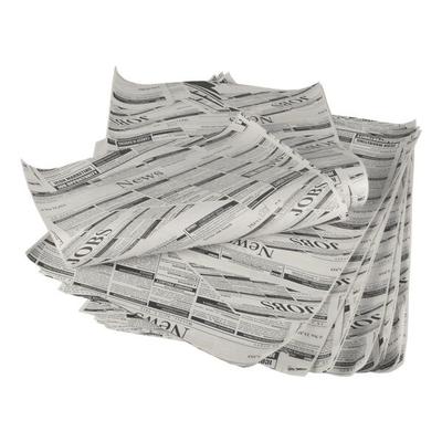 "5 kg Einschlagpapiere ""Newsprint"" weiß 35 gr./m² - 35 x 25 cm weiß, Papstar"