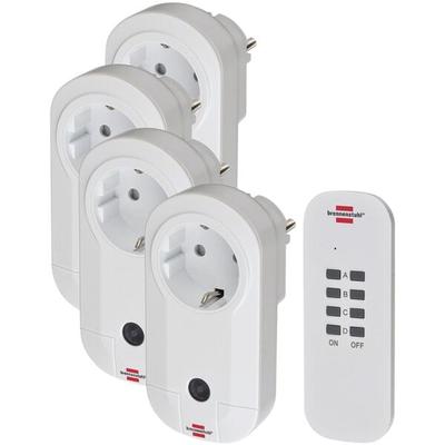 Brennenstuhl 4er-Set Funksteckdosen »Comfort-Line«