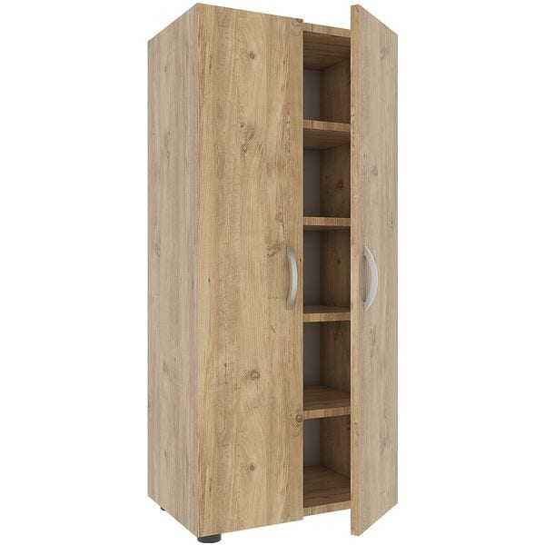VCM Schuhschrank »Ulas« 5-fach braun, 49x108x30 cm