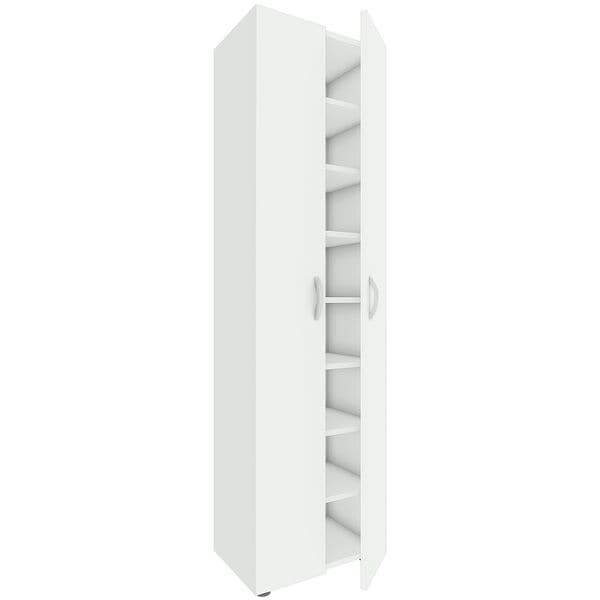 VCM Schuhschrank »Ulas« 8-fach weiß, 49x173x30 cm Image