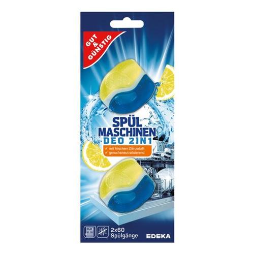 Gut und Günstig 2in1 Spülmaschinen Deo 2St.