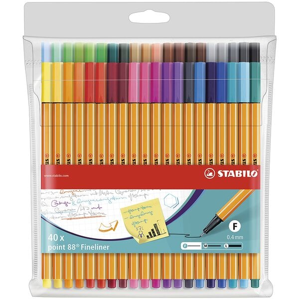 Stabilo 40er-Pack Fineliner »point 88®« Image