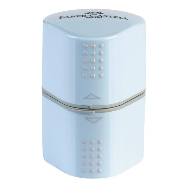 Faber-Castell Dreifachanspitzer-Dose »Grip 2001« blau, 4.5x6.2x4.2 cm Image