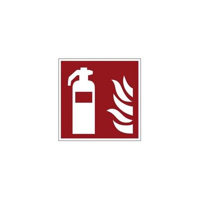 LimarLite Feuerlöscherzeichen »Feuerlöscher [F001]« 15 x 15 cm Aluminium (0,5 mm) grau, 15x15 cm