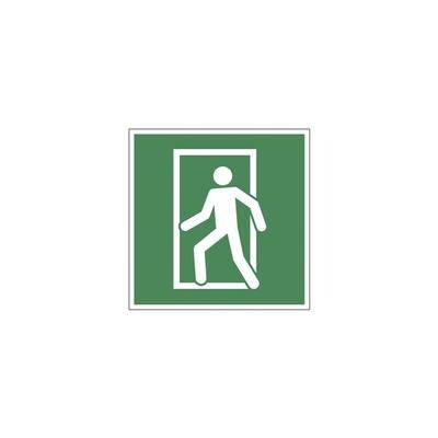 LimarLite Rettungszeichen »Ausgangstür für Nebenfluchtwege, die nicht über Hauptfluchtwege, 15x15 cm Image