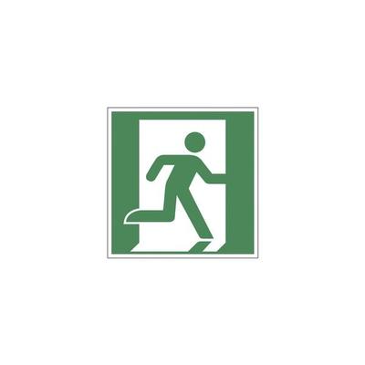 LimarLite Rettungszeichen »Notausgang rechts (nur in Verbindung mit Richtungspfeil) [E002], 20x20 cm Image