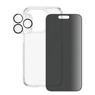 PanzerGlass PanzerGlass »Privacy« 3-in-1 Schutzset für iPhone 15 Pro