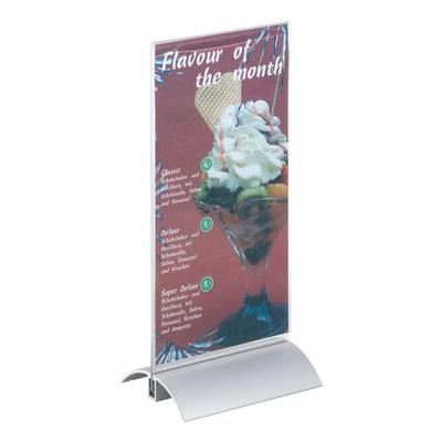 Tischaufsteller »Presenter« 1/3 A4 gerade transparent, Durable, 10.7x23.7x8.5 cm