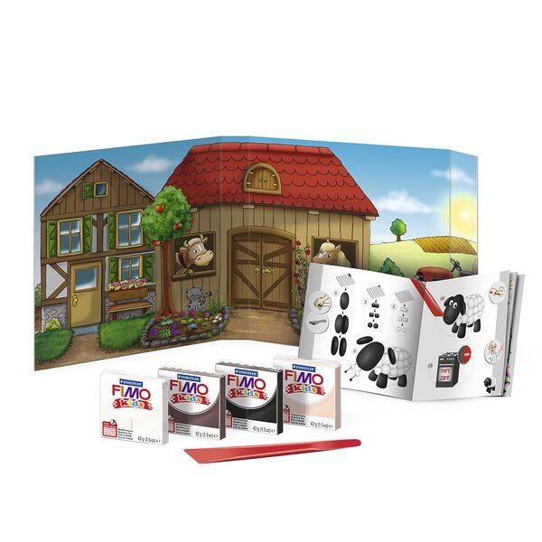 FIMO Spiel- und Modellier-Set »Fimo Kids - Farm« Image