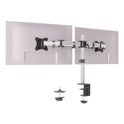 Durable Monitorhalterung »SELECT« für 2 Monitore grau, 84.3x54.9x10 cm
