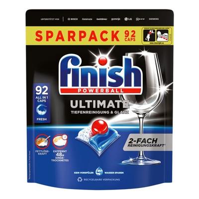 finish 92er-Pack Spülmaschinen Caps »Ultimate« blau