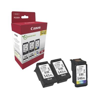 Canon Tintenpatronen-Set »PG-545XLx2/CL-546XL« schwarz Image
