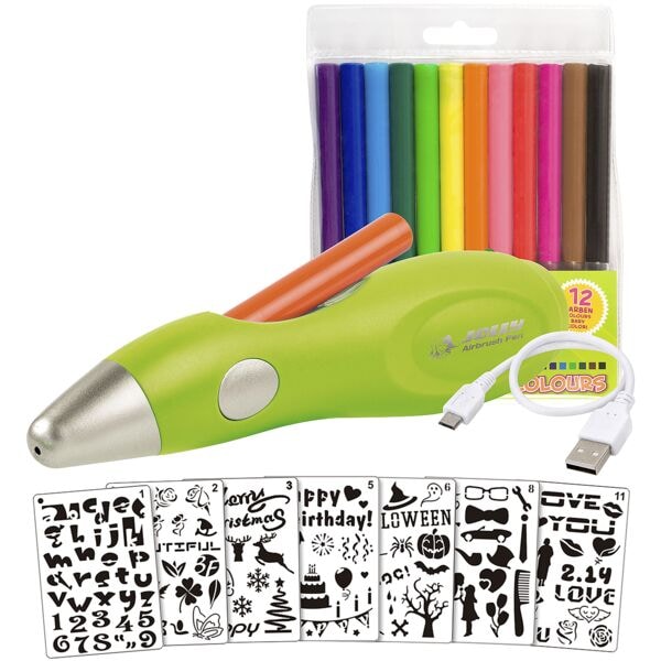 JOLLY Airbrush-Set »Fun« für Kinder 21-tlg. Image