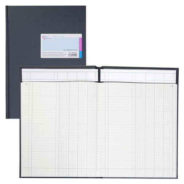 König & Ebhardt Spaltenbuch »86-11042« A4 mit Kopfleiste 4 Spalten 32 Zeilen weiß, 21x29.7 cm Image