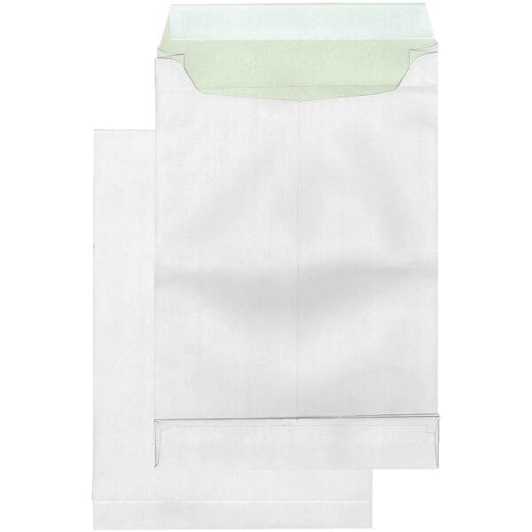 Mailmedia 100er-Pack Faltentaschen »Securitex« DIN C4 ohne Fenster weiß weiß, 22.9x32.4 cm