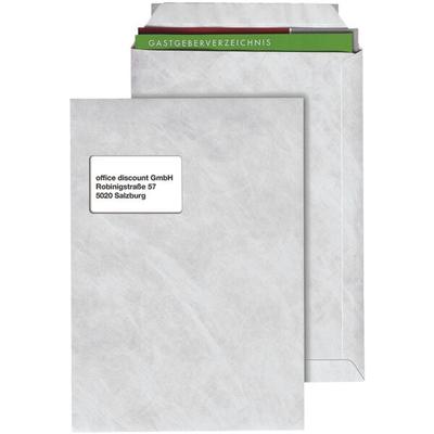 Tyvek 100er-Pack Versandtaschen »Pocket« C4 mit Fenster weiß, 22.9x32.4 cm Image
