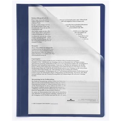 Durable 25er-Pack Schnellhefter - A4 überbreit blau, 22.4x31.2 cm