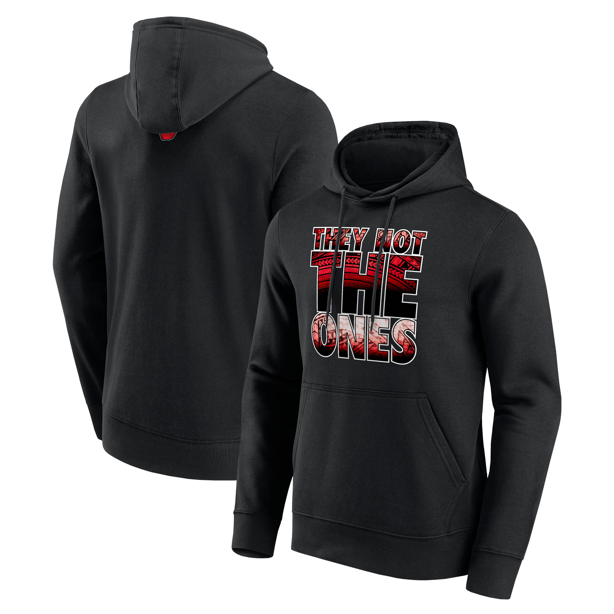 WWE Jimmy Uso They Not Hoodie - Schwarz - Herren Image