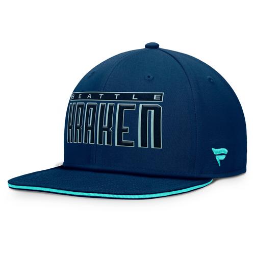 Seattle Kraken Flacher Schirm Snapback - Unisex