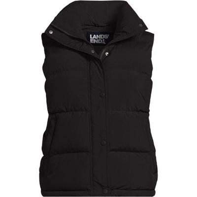 Puffer Down Gilet, Women, size: 24-26, plus, Brown, Nylon, by Lands' End