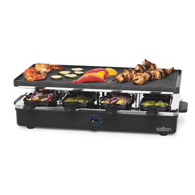 Party Grill & Raclette, 8 Person by Salton® in Black