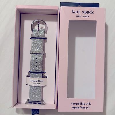 Kate Spade Accessories | Kate Spade Apple Watch Band | Color: Gray | Size: Os