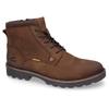 Schnürboots CAMEL ACTIVE, Herren, Gr. 44, braun (cafe), Leder, klassisch, Schuhe, Winterboots, Stiefel mit gepolsterter Innensohle