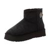 Schlupfboots O'NEILL "BESIANA PLATFORM WOMEN MID", Damen, Gr. 36, schwarz (triple schwarz), Synthetik, sportlich, Schuhe, Winterboots, Snowboots, Winterschuhe