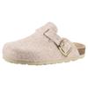 Hausschuh KIDSWORLD, Kinder, Gr. 33, rosa, Filz, casual, Schuhe, Clog, Pantoffel, Homeslipper mit verstellbarem Riemchen