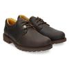 Schnürschuh PANAMA JACK "Panama 02", Herren, Gr. 43, braun (dunkelbraun), Nappaleder, used, klassisch, Schuhe, mit Lederinnenausstattung, Freizeitschuh, Halbschuh, Schnürschuh