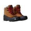 Winterstiefel THE NORTH FACE "Y CHILKAT V LACE WP", Damen, Gr. 38, braun (almond butter), Leder, sportlich, Schuhe, Snowboots, Winterboots, Winterschuhe, wasserdicht