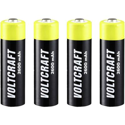 Voltcraft - Endurance Mignon (AA)-Akku NiMH 2600 mAh 1.2 v 4 St.