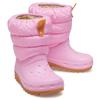 Winterboots CROCS "CLASSIC NEO PUFF BOOT K", Kinder, Gr. 32, rosa, Croslite, Nylon, sportlich, Schuhe, Snowboots, Winterstiefel zum Schlupfen