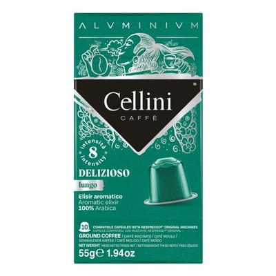 Cellini 10er-Pack Kaffeekapseln »Cellini Lungo Delizioso«