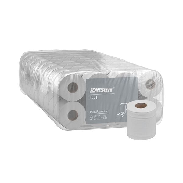 Katrin Toilettenpapier »Plus 250«, 3-lagig, 72 Rollen weiß Image