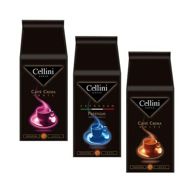 Cellini Kaffeebohnen »CAFFÈ CREMA FORTE« 1000 g braun