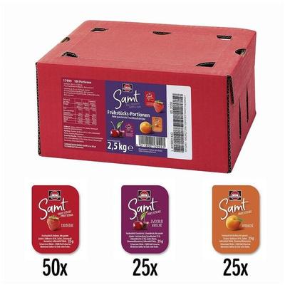 Schwartau 100er-Pack Konfitüre »Samt« orange Image