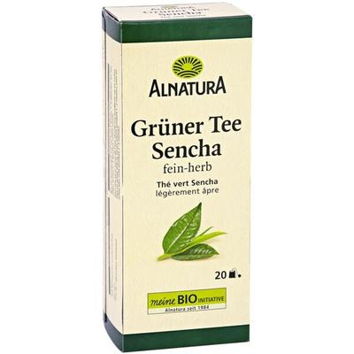 Bio Grüner Tee »Sencha« - 20 Beutel, Alnatura