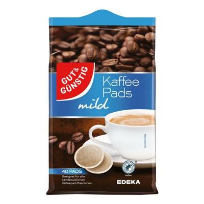 Gut und Günstig 40er-Pack Kaffeepads »Mild«