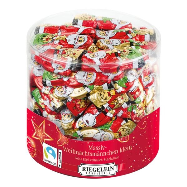 Riegelein Confiserie 70er-Pack Schokolade »Weihnachtsmänner« Image