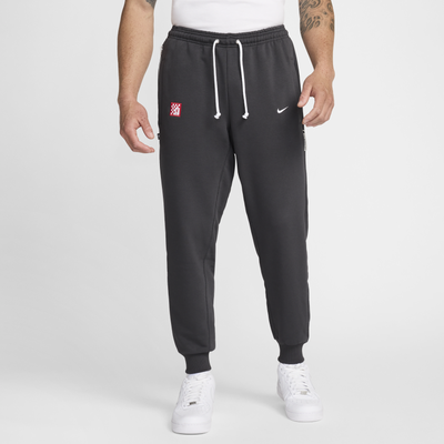 Liverpool F.C. Standard Issue Third Men's Nike Dri-FIT Football Tapered Pants - Grey - Polyester/Cotton