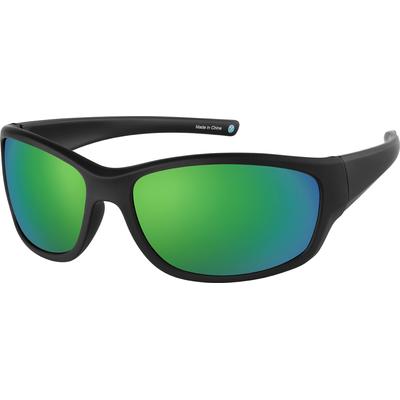 Zenni Round Sunglasses Black Plastic Full Rim Frame