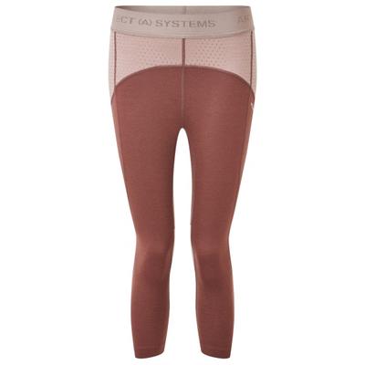 ARTILECT - Women's Darkhorse 185 Zoned 3/4 Legging - Lange Unterhose Gr XS braun
